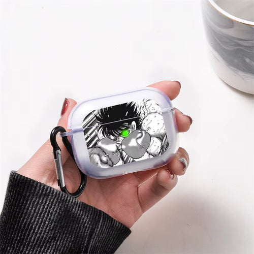 Japan Anime the First Step Case for Apple Airpodspro Headphone Shockproof Protection Air Pods4 Pro 1/2/3Earphone Soft Cover